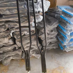 cutfine Height adjustable 2pc Crutches Aluminum, Basakhi for Physical handicape Walking Stick image 2