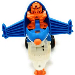 vworld Friction Push and Go Toy for Kids 2+ Years, Transfrom from Plane to Robot image 2