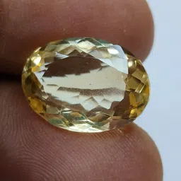 kumar gems 9.50 Ct Top Quality Yellow Topaz (Sunhala) AAA+ Citrine Stone Pendant-picture-12