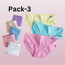 vivansh Pack of 3 Women Hipster Multicolor Panty-picture-20