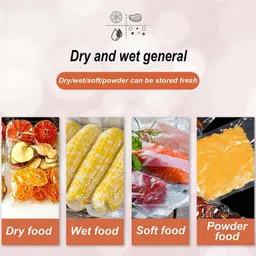 oriley Vacuum Sealer Machine Automatic Dry & Wet Air Sealing System with 10 Bags for Food Preservation Manual Vacuum Bag Sealer image 4