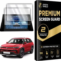 spartan shield Screen Guard for NEW MARUTI SUZUKI VICTORIS 2025+ [2 PACK] || 10.1 INCH INFOTAINMENT PROTECTOR || Zxi+ / ZxI+(O) || Anti Fingerprint | Scratch Resistant | HD Clarity || CAR Display Accessories for Car LCD Touchscreen [Not Tempered Glass]-image-53