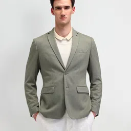 arrow Men Solid Single Breasted Formal Blazer-picture-25