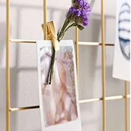 moreyaji Wall hanging DIY Steel Grid Photo Frame for Wall [85x55 CM] 34 inch Grid Photo Frame wall image 4