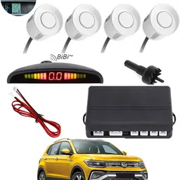 peeps store Universal 4 White Reverse Parking Sensor-AP25B88 Universal 4 White Reverse Parking Sensor-AP25B88 Parking Sensor image 1