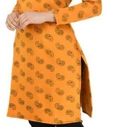 indeweaves Pack of 4 Women Printed Wool Straight Kurta image 5