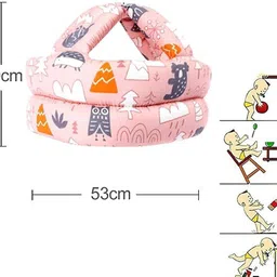 sbts Baby Head Protector, Adjustable Size Baby Learn to Walk Or Run Soft Safety Helme image 2