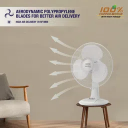 usha Maxx Air Ultra 400 3 Blade Table Fan image 5