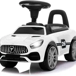 pandaoriginals Beetle Kids car music and lights, 1 to 4 years Car Non Battery Operated Ride On-picture-28