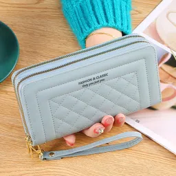 Casual Blue Clutch-image-2