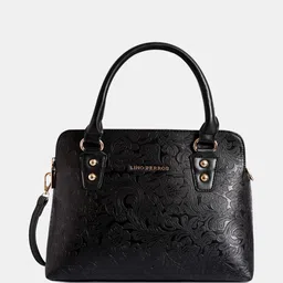 lino perros Women Black Shoulder Bag - Regular Size image 3