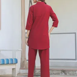 janasya Tunic Pant Co-ords Set image 2