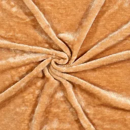 osonics textiles Velvet Single Fitted (Elastic) 300 TC Solid Bedsheet image 3