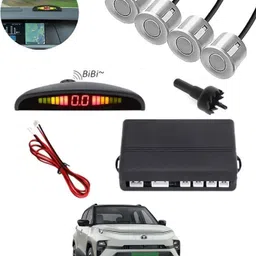 aarsh stores NW_Universal 4 Silver Reverse Parking Sensor-AF25A328 NW_Universal 4 Silver Reverse Parking Sensor-AF25A328 Parking Sensor-picture-22