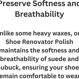 Nubuck and Suede Shoe Polish, Khaki Colour, 50 ML Pack Nubuck Shoe Renovator image 2