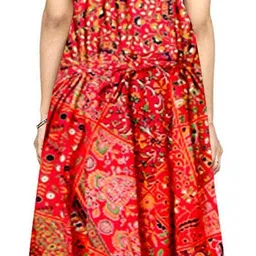 houseofcommon Printed Pure Cotton Stitched Anarkali Gown image 3