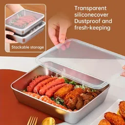 heermex Steel Fridge Container - 2000 ml image 4