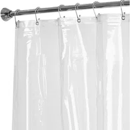 anlope 183 cm (6 ft) PVC (Polyvinyl Chloride) Transparent Window Curtain Single Curtain image 2