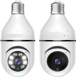 OSM bulb Motion Human Detection and Alarm Two Way Audio Night Vision Remote Viewing Security Camera image 2