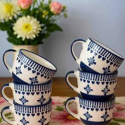 pz enterprises Pack of 6 Ceramic image 4