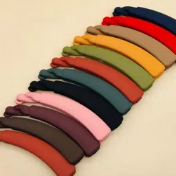 simreen Pack of 12 Matte Banana Clips Medium Size , Hair clips Banana Matte hair clips Banana Clip-picture-24