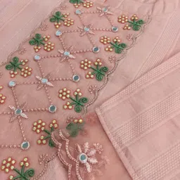 trendmalls Embroidered Kurta, Trouser/Pant & Dupatta Set image 5