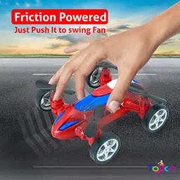 toyco Quadcopter Friction Powered Drone Car Toy for Kids ( No Batteries Required )_ image 3