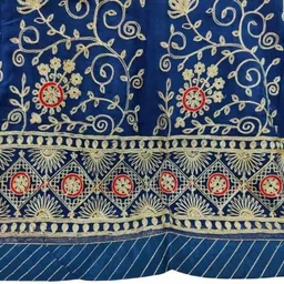 shree maashakti trading Embroidered Semi Stitched Rajasthani Poshak image 3