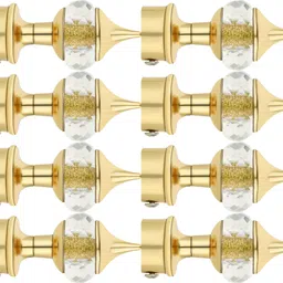 natural Gold Curtain Knobs Metal-picture-11