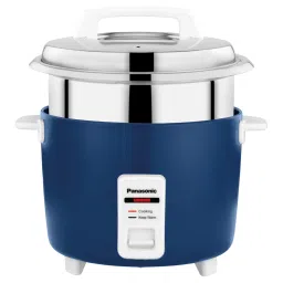 Panasonic Steel XS 1.8 Litre Electric Rice Cooker with Keep Warm Function (Midnight Blue) image 5