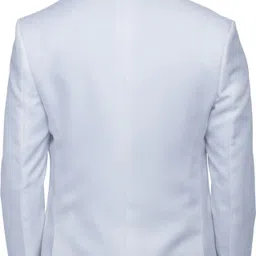 favoroski Men Solid Single Breasted Party Blazer image 2