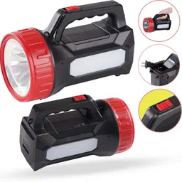 cicasto High Intensity LED Torch with Side Emergency Lamp 4 hrs Torch Emergency Light-picture-48