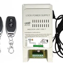 Aayansh Collection Metal Door Lock with WiFi Controller and 2 Black Remotes Smart Door Lock image 2