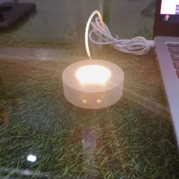 alikhan 3D CREATIVE VISUALIZATION TABLE LAMP Night Lamp image 4