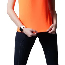 laya Pack of 5 Women Solid Round Neck Polyester Multicolor T-Shirt image 5