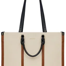 Women Black, Brown Tote-image-35