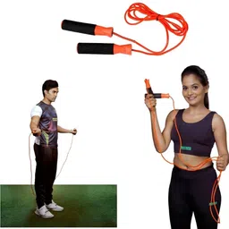 unitrim Tummy Trimmer Single Spring Male, Skipping Rope and Sweat Slim Belt Combo Fitness Accessory Kit Kit image 5