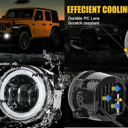 prtek LED Fog Lamp Unit for Hyundai Xcent image 5