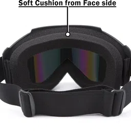 asryd Bike Riding Face Mask Face Shield Motorcycle Goggles Motorcycle Goggles Rainbow Blowtorch Safety Goggle image 3