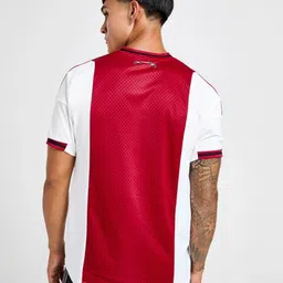 izon Men Printed Round Neck Polyester Red T-Shirt image 2