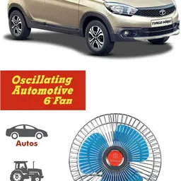 genipap Oscillating Fan 6 Inch 12V Automotive For Car/Truck/Auto rickshaw-PKN1186 Car Interior Fan-picture-24