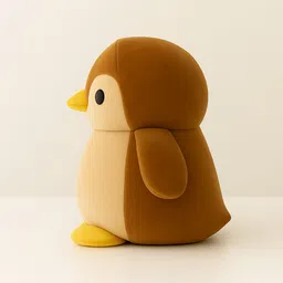 snoozles Brown Penguin Stuffed Plush | Huggable Soft Toy for Babies, Toddlers & Children - 30 cm image 2