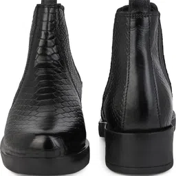 sneaklab Women's Genuine Leather Chelasea Boot Shoes Party Wear For Women image 3