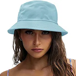 Missby Outdoor Beach Summer Bucket Sun Hat for Women Men-picture-28