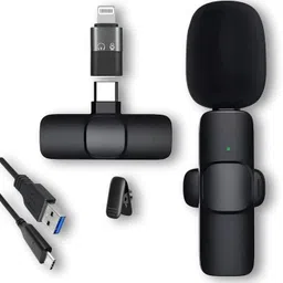 SterlingBazaar s K8 Wireless Microphone for Type C Android Mobile Phones & iPhones Camera Microphone-picture-27
