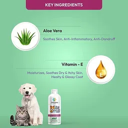 zoivane Tick and Fleas Dog Cat Shampoo & Soap | Neem Tulsi Essential Oil | Combo Pack Allergy Relief, Anti-microbial, Conditioning, Whitening and Color Enhancing Fresh Neem and Tea Tree Dog Shampoo image 4