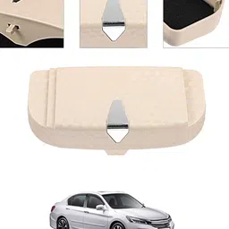 ayw Universal Multiuse Beige New Style Sunglass Holder For Car-06 White Car Sunglass Clip Holder-picture-30