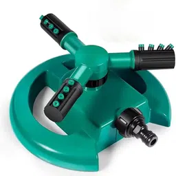 roots & leaf 360° Automatic Rotating Garden Sprinkler with 45° Adjustable Arm 1 L Hose-end Sprayer-picture-21