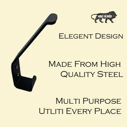 l3 modz Wall-Mountable Helmet Stand, Gloves, Jacket, backpacks wall hanger (Pack of 2) Helmet Mount image 5