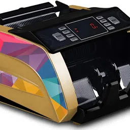 Drop2Kart HeavyDuty Cash Counter - UV/MG CMOS Sensor, Dual Display + Dual Motor, Counts All INR with After Sales Service Support Note Counting Machine-image-25